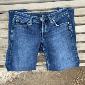 Silver Jeans, Suki Skinny Crop Size 27
